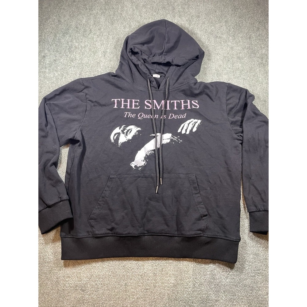 2 sided hoodie theme 1980s,Rock Band The Smiths The Queen Is Dead Hoodie